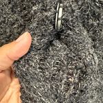 Free People  Charcoal Knit Cardigan Over Size Photo 5