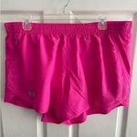 Under Armour Fly By 3” Shorts Rebel Pink Size XL New With Tag Photo 1