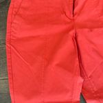 The Limited  12 Coral Cropped Skinny Dress Slack Pant Photo 5