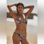 NEW Rhythm. X free people Rio Hi Cut Bikini Bottoms floral, size S Black Photo 3