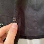 Jones New York Black Fitted Cropped Blazer Jacket Y2K Womens 4 Collarless Preppy Photo 7