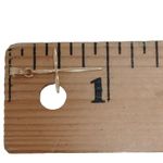 14K 14KT Yellow Gold Cross Pendant Photo 3