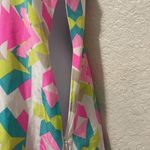 Britt Ryan  Parade Silk Shift Dress‎ Size XS Bright Abstract Photo 6