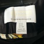 Anthropologie NWT  | Black Satin Tapered Leg Paper Bag Pants | 4 Photo 8