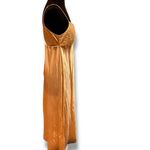 Vtg Y2K 100% Silk Babydoll Slip Dres M Cream Champagne Fairy Coquette Sarah Size M Photo 2