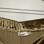 Faherty  Stretch Silk Velvet Genevieve Pant in Breen Golden Green Size XL Photo 3