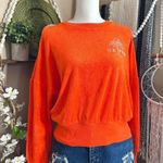 Old Navy New with Tags Stay Palm Cropped Long Sleeve Slub Knit Terry Sweatshirt Photo 8
