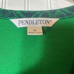 Pendleton  Green Sand Dollar Print Wrap Dress Photo 4