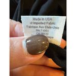 Windridge Shirt Women Medium Black Knit Turtleneck Lightweight‎ Top NWT Goth Photo 10