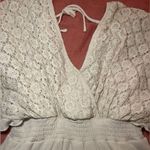 Prómesa GUC Women’s Promesa Lace Detail Boho Romper/Dress in Cream Size Small Photo 2