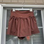 Aerie OFFLINE BY  Shorts Real Me Crossover Flowy Lined Brown Women Size Large Photo 2