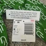 Jaclyn Smith  Gold Half Button Shirt Dress Green Size Medium Photo 4