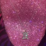 Boutique Gemini Zodiac Sign Necklace Birthday Bling Rhinestone Horoscope Astrology Y2K Photo 6