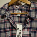 Urban Outfitters BDG  cropped raw hem flannel NWT Photo 1