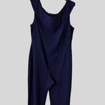 Connected Apparel Size 16 Scoop Neckline Professional Jumpsuit Zipper Closure Photo 2