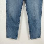 ASOS  Collusion Mom Jeans High Rise Straight Leg Womens 32 Blue Medium Wash Photo 2