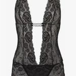 Lascana Plunge Halter Lace Teddy Size undefined Photo 3