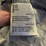 JM Collection Women's Top XXL Brown Leopard Print 3/4 Sleeve Photo 4