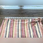 Free People  Aubrey Sarong Skirt Striped‎ Printed Wrap Tie Cotton Midi size 10 Photo 6