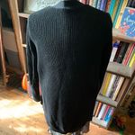 CAbi black grandpa button down S Madison cotton sweater Photo 1