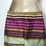 J. McLaughlin  multicolor stripe skirt 2 B9 Photo 2