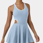 Halara Softlyzero Backless Crisscross Cut Out Pocket Mini Tennis Active Dress UPF50+ Photo 0