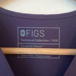 FIGS  XXS Casma Pocket Scrub Top in Purple Photo 2