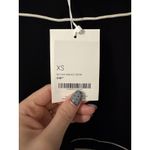 New Oak+Fort Contrast Trim Knit Shorts, Black Size XS Photo 3