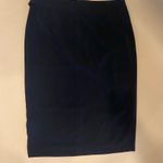 Laundry by Shelli Segal Black Knee Length Skirt Size 14 Photo 2