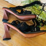 Free People Sam Edelman Harleigh Ankle Wrap Heel Black Size 8 NWOT $160 Photo 0