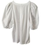 Madewell NWD  Puff Sleeve Tee White Size Small Photo 3