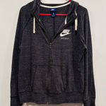 Nike gray Black Zip-Up Hoodie! Size large! Photo 0