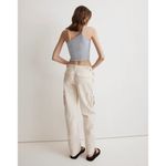 Madewell Periwinkle Blue Purple One-Shoulder Crop Tank Top Size M Photo 5