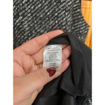 Theory  Black White Tweed Wool Blend Sleeveless Sheath Dress Size 6 Photo 2