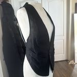 Mind Code Linen black sexy funky open vest size medium Photo 6