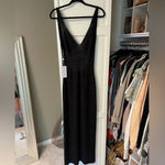 Revolve Torn by Ronny Kobo Black Madi Knit Open Back Bodycon Bohemian Beach Summer Dress Photo 3