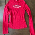 U.S. Polo Assn. Red Vintage Long Sleeve Photo 0