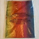 Iron fist NEW! Somewhere Rainbow Sheer Mesh Mini Dress Sequin Heart SMALL Pride Photo 10