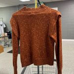a.n.a Brown Cowl Neck Sweater with Textured Knit Photo 0