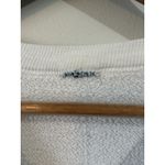 Guess Vintage 90s  Jeans Sweatshirt White Blue Spell Out Cut Tag Measures A Lg/XL Photo 2