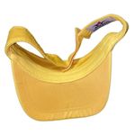 Alleson Athletics Vintage adjustable bright yellow y2k gorp unisex sun visor Photo 3