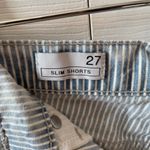 Gap Faded Striped Jean Shorts Photo 2