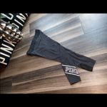 PINK - Victoria's Secret  Black Yoga Pants Photo 9