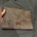 Fendi Brown Woven Leather Clutch/Shoulder Bag Photo 2