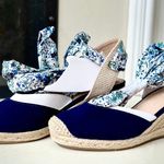 Bandolino Nettie Feminine Espadrille Wedge Sandals, Women’s 5.5 Photo 3