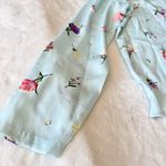 BP π
3/$15 SALE Satin Button Up Floral Pajama Shirt L Photo 5
