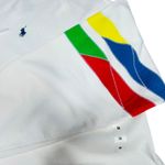 Ralph Lauren Polo  Novelty Cropped Hoodie Sweatshirt size M New oversized Photo 9