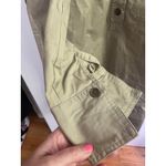 Banana Republic NWT  Shirt Dress‎ Ruffle Collar Button Down Casual Khaki Size S Photo 5