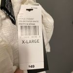 Paper White Alyx Dress Top Size XL White Photo 3