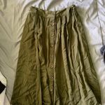 Modcloth Olive Green Skirt Photo 1